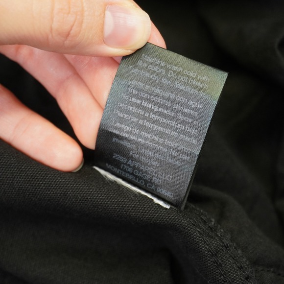 NEW Von Dutch Carpenter Pants Mens 36x30 Black Double Knee Canvas Logo Y2K - Picture 12 of 16